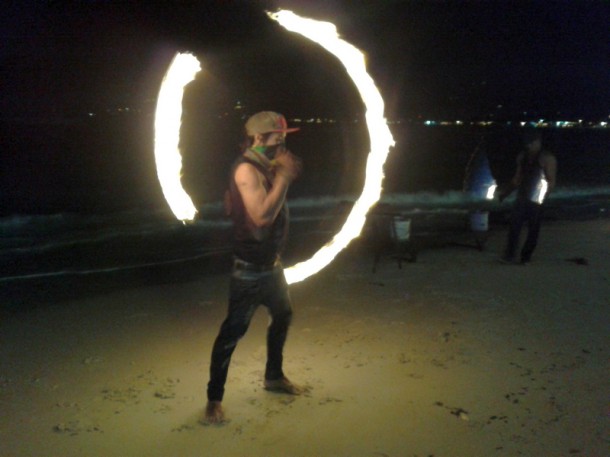 Fire show